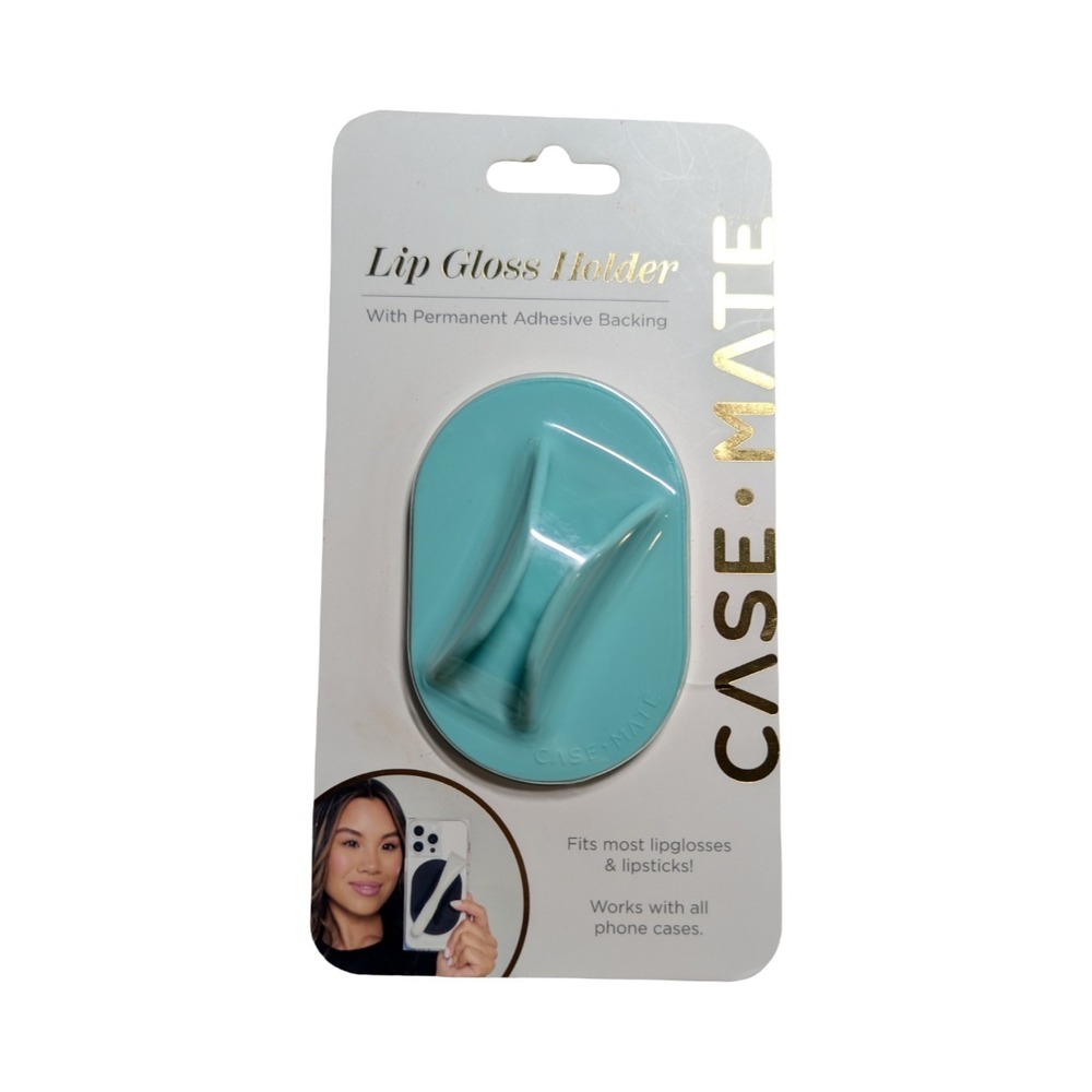 K1-N Case-Mate Magnetic Lip Gloss Holder Works W/Magsafe - Teal